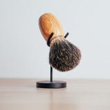 Blaireau de rasage à l'ancienne sèchage sur support Bivouak