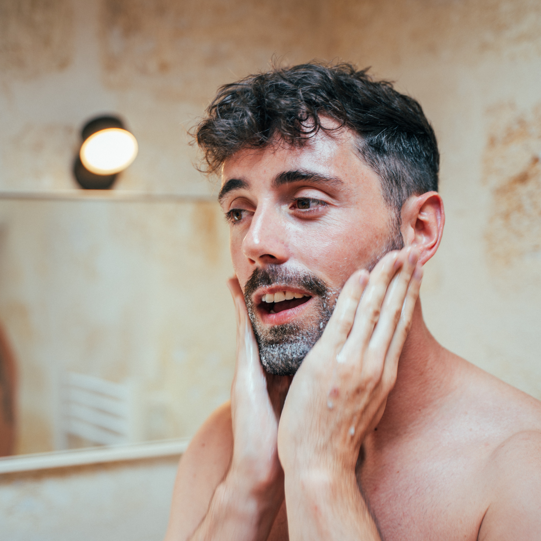 Utilisation Shampoing à barbe bio Bivouak