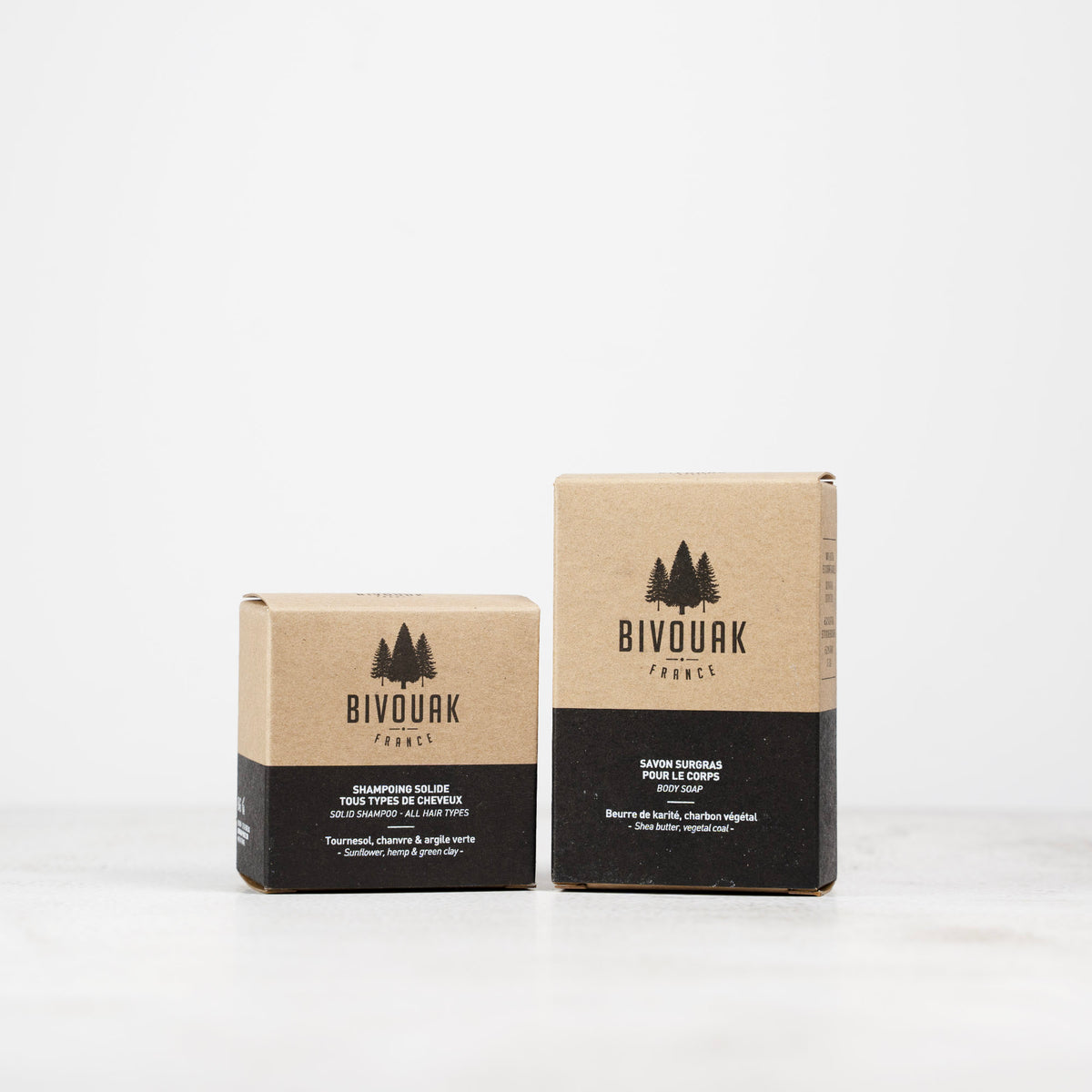 Coffret cosmétiques solides corps et cheveux Bivouak