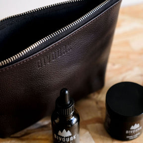 Trousse de Toilette Homme Cuir